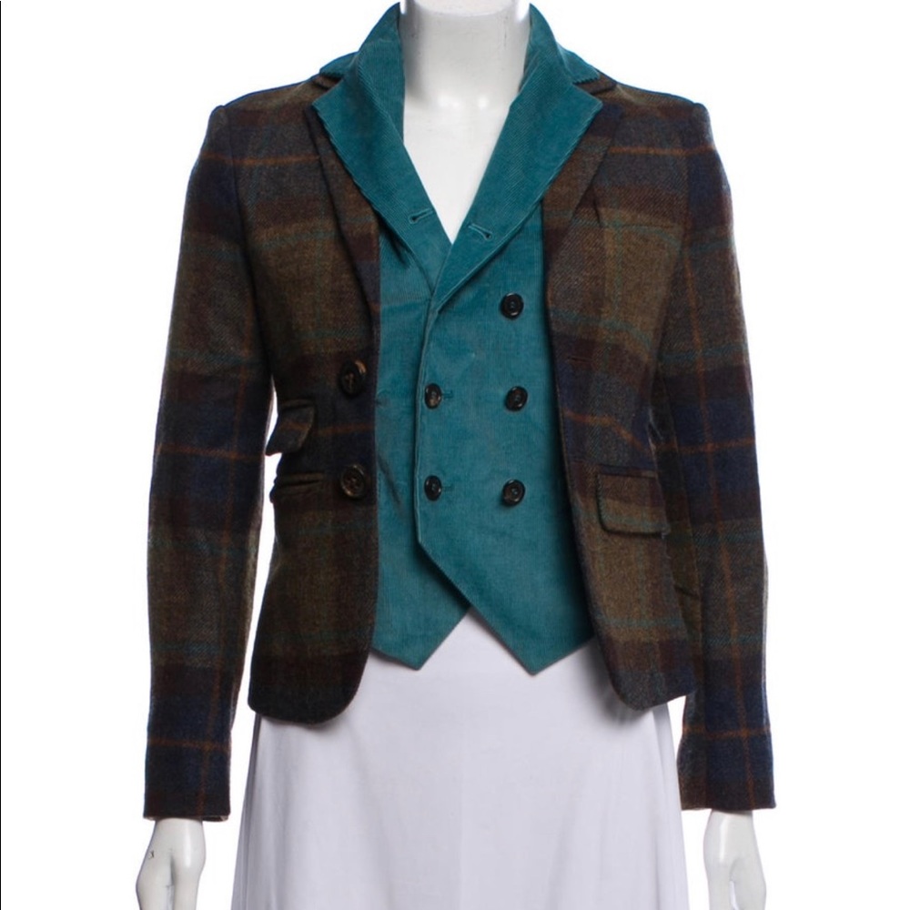 Dsquared2 Virgin wool notch-lapel blazer